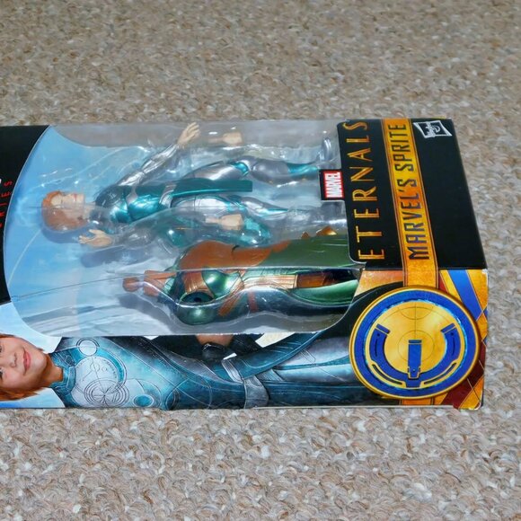 2021 Hasbro Marvel Legends 6" Eternals Sprite Figure MIB Brand New BAF Gilgamesh - Picture 6 of 12